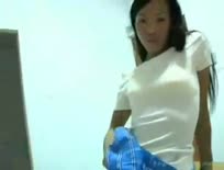 Cock slurping Asian slut,Asian